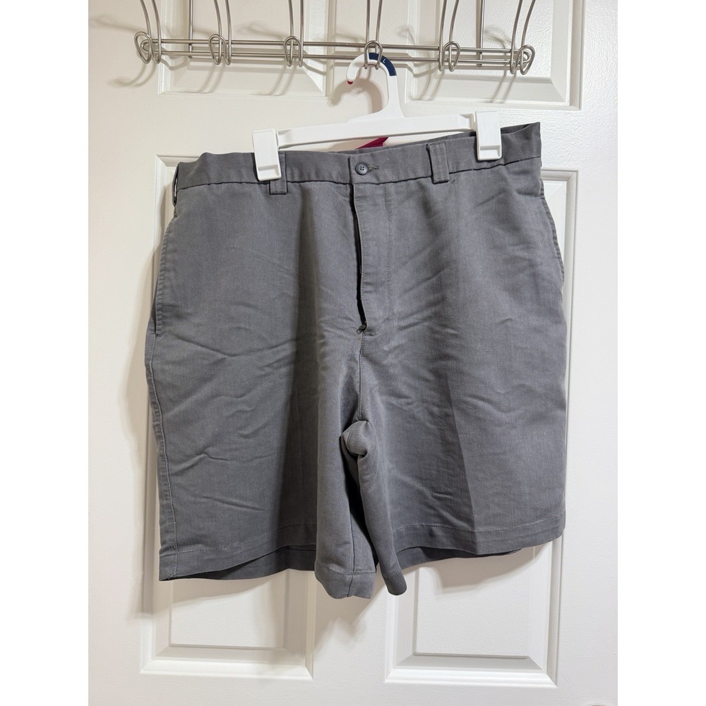 Geoffrey Beene Mens Gray Shorts Size 38 Hiking Business Casual Golf